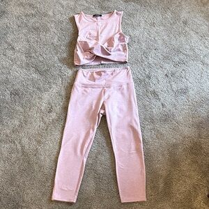 Zobha Pink Activewear Set